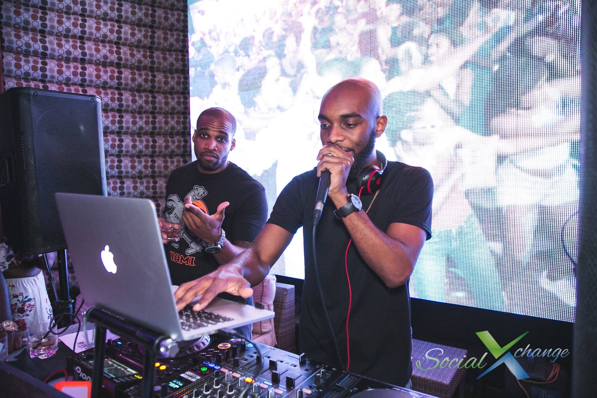 Radio Jamez DJing and hosting at Social X Change
